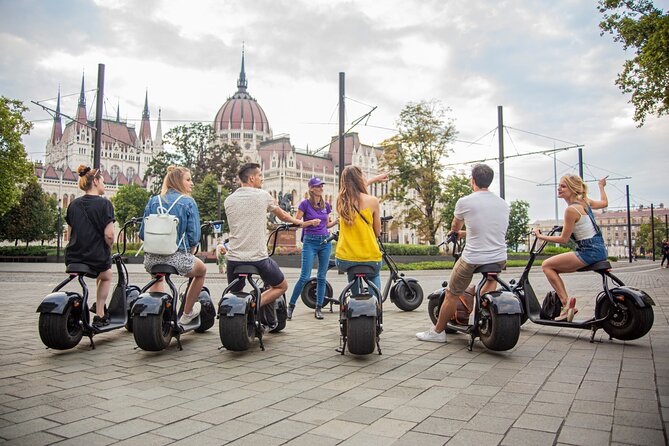 Guided Tours in Budapest on E-Scooter with various routes - What happens before you roll: helmets, lights, and that first practice feel