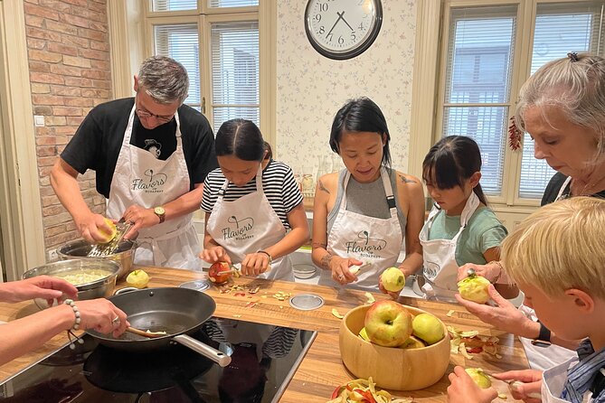 Hungarian Home Cooking Class with Chef Marti - How the class flows in the kitchen, step by step