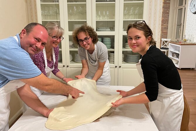 Hungarian Strudel Making Class: Stretch & Fill Two Ways - Drinks and Stories: Marti’s Teaching Style and the Co-Working Kitchen Feel