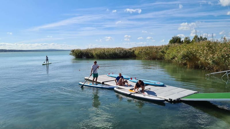 Lake Balaton 3 hour SUP tour - self-guided - Self-Guided Paddling on a 3-Hour Clock