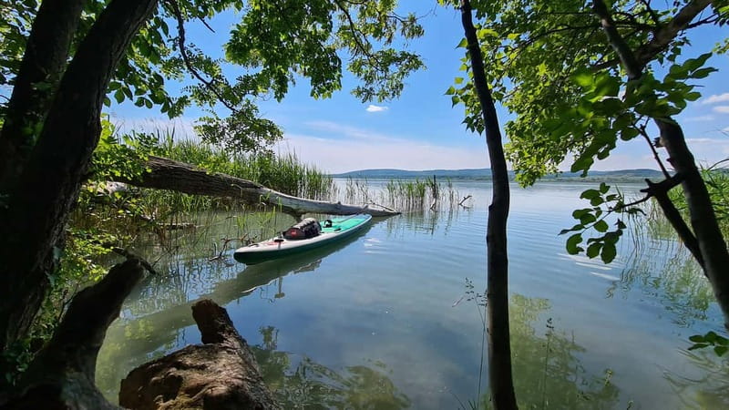 Lake Balaton 3 hour SUP tour - self-guided - Check-In, Board Choice, and That First Quiet Moment on the Water