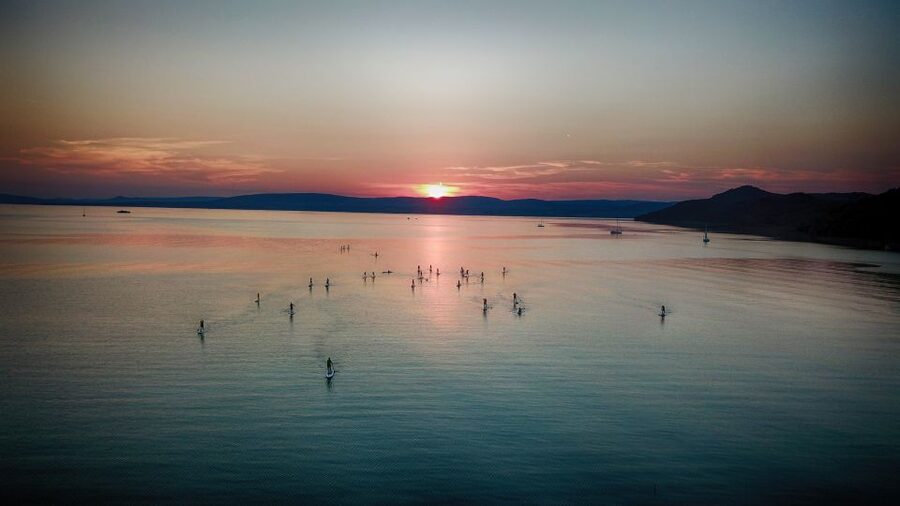 Lake Balaton: Sunset SUP Tour along the Tihany National Park - Small rules that protect the vibe