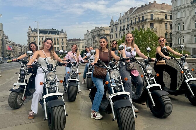Monster Bike Sightseeing Tour - City Budapest on Electric Rollers - Getting ready at Galamb u. 3, and why the instructions matter