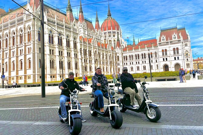 Monster Bike Sightseeing Tour – City Budapest on Electric Rollers - Elizabeth Bridge, Gellert Hill views, and the Varkert Bazar stop you should not rush