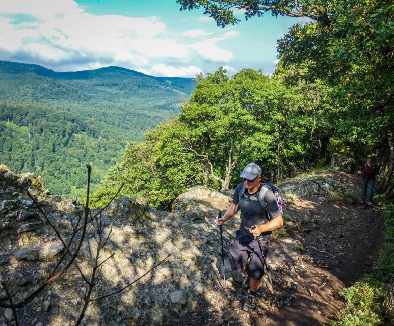 One Day Wonder Hike - The Essence of the Danube Bend - The first push up Dömös and the Vadallo stones ridge