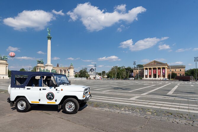 Private Budapest City tour with Classic Russian Jeep or G-Wagon! - Andrássy Avenue: Opera House and House of Terror area stops