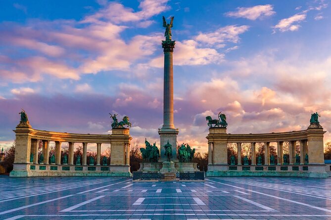 Private Budapest City tour with Classic Russian Jeep or G-Wagon! - Heroes’ Square and City Park stops: lots of icons, short visits