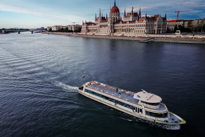 River Cruise ticket and Walking Tour in Budapest - Budapest Parliament from the outside: Gothic Revival and the Holy Crown lore