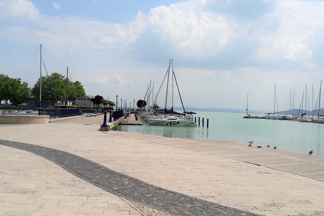 See the Hungarian Sea: Lake Balaton - 1-Hour Cruise on Lake Balaton: Calm Water, Flat Shoreline Views
