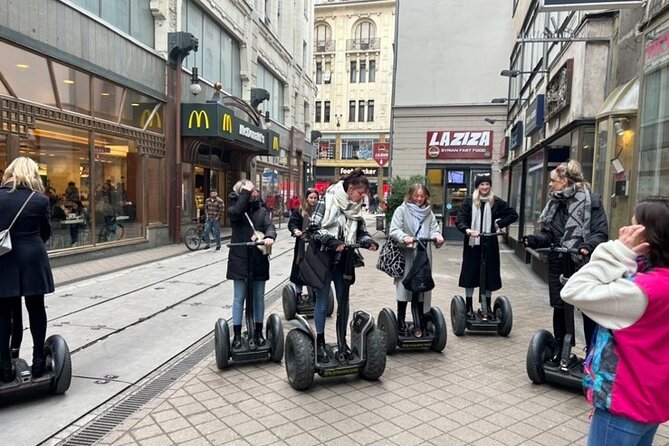Segway guided Tour in Downtown Budapest - Largest church, national bank park, and statues worth slowing down for