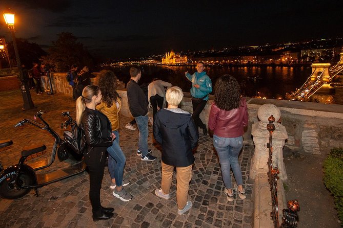 Small-Group Night Tour in Budapest on MonsteRoller e-Scooters - Stop by Stop: Castle Garden and the Chain Bridge Photo Run