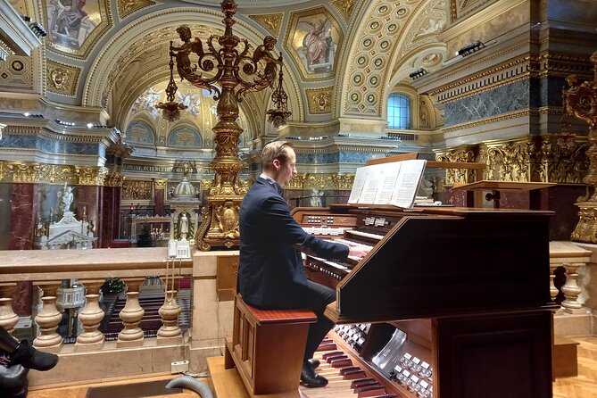 St.Stephen's Basilica: Grand Organ Concert & Ticket - Before the music starts: meeting, escorting, and the console demo