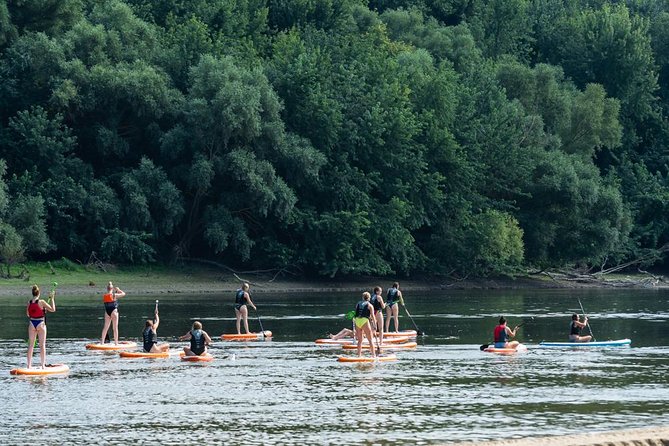 SUP Budapest: Sunset tour - The best sights you’ll likely see: Parliament, bridges, and quiet river pockets