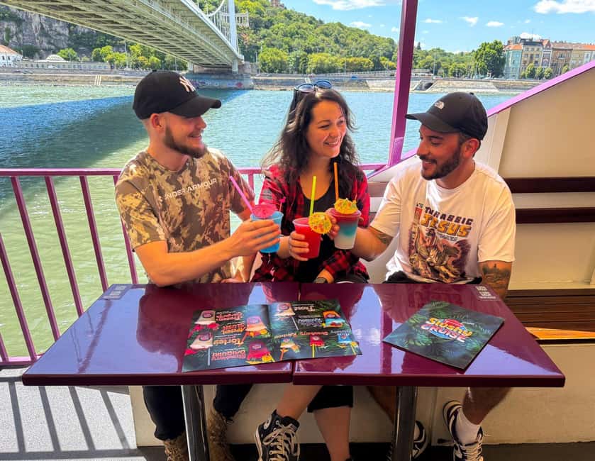 Unlimited Mulled Wine Cruise - Inside the boat: heated seating, outdoor views, and a comfortable pace